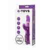 VipMarketim A-Toys Klitoral Uyarıcı Vibratör, TPR, Mor, 22,5 cm
