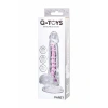 VipMarketim A-Toys  Paret Jel Dildo, TPE, Şeffaf, 18 cm