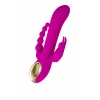 VipMarketim A-Toys  TRINNY Üçlü Vibratör, Silikon, Mor, 21.5 cm