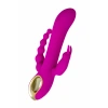VipMarketim A-Toys  TRINNY Üçlü Vibratör, Silikon, Mor, 21.5 cm