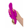 VipMarketim A-Toys  TRINNY Üçlü Vibratör, Silikon, Mor, 21.5 cm