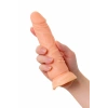 VipMarketim A-toys Vantuzlu Realistik Dildo, Tpe, Ten, 18 Cm