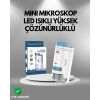 VipMarketim ABS Gövdeli Öğrenci ve Hobi Mikroskobu – Mavi Renk