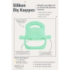 VipMarketim Açık Yeşil Bebek Silikon Diş Kaşıyıcı