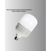 VipMarketim Acil Durumlara Uygun Şarjlı Torch LED Ampul 30 Watt Yeni Nesil