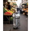 VipMarketim Ağır Yük Taşımaya Uygun Tekerlekli Market ve Pazar Çantası