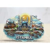 VipMarketim Ahşap İstanbul Temalı Magnet