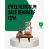 VipMarketim Ahşap Kum Saati – Vintage Tasarımlı Masa Dekoru