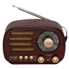 VipMarketim Ahşap Retro Radyo