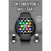 VipMarketim Akıllı Saat Amoled Ekran GPS ve Uyku Takibi Bluetooth Bağlantılı