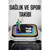VipMarketim Akıllı Saat Amoled Ekran Yeni Nesil Bluetooth Bağlantılı