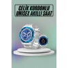 VipMarketim Akıllı Saat Çelik Kordonlu Amoled Ekran Android ve İOS Uyumlu Çağrı Cevaplayabilen
