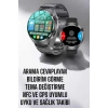 VipMarketim Akıllı Saat Metal Kordonlu GPS ve NFC Uyumlu Arama Cevaplayan