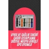 VipMarketim Akıllı Saat Unisex Akıllı Saat Çoklu Kordon Seçeneği Çelik Kordon Plastik Kordon