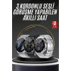 VipMarketim Akıllı Saat Uyku ve Sağlık Takibi NFC Uyumlu Bluetoooth Bağlantılı Android İOS Uyumlu
