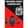VipMarketim Akıllı Saat ve Kulaklık Seti Bildirim Görme Arama Cevaplama ANC Özelliği