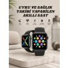 VipMarketim Akıllı Saat Wireless Şarj Yüksek Çözünürlüklü Müzik Dinleme Sesli Cevaplama