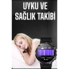 VipMarketim Akıllı Saat Yeni Nesil Bluetooth Bağlantılı Uyku ve Sağlık Takibi NFC ve GPS
