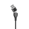 VipMarketim ALLY 2in1 USB Type C To PD Kablosu+USB Kablo-(5775)