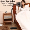 VipMarketim Ally 360 Derece Ayarlanabilir Teleskopik Metal Telefon - Tablet Tutucu Stand-(5775)