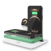 VipMarketim ALLY 4 in1 15W Kablosuz Hızlı Şarj Standı İPhone+İwatch+AirPods Pro Wireless-(5775)