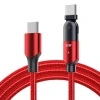VipMarketim ALLY 60W UsB Type-C Pd Hızlı Şarj Kablosu 2metre Döner Başlıklı Kablo-(5775)