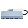 VipMarketim ALLY 7in1 USB 3.0 + HDMI + RJ45 + Type-C HUB Adaptör Çevirici Dock Station-(5775)