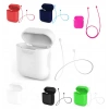 VipMarketim Ally Apple Airpods İçin Renkli Strap Kulaklık Askısı+ Silikon Kılıf-(5775)