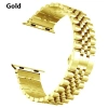 VipMarketim Ally Apple Watch 7-8 41mm 6-5-4 40mm Kayış Kordon Paslanmaz Çelik 3-2-1 38mm-(5775)