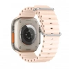 VipMarketim Ally Apple Watch 7-8 41mm 6-5-4 40mm Marine Silikon Kayış Kordon 3-2-1 38mm-(5775)