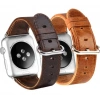 VipMarketim Ally Apple Watch 7-8 41mm 6-5-4 40mm Retro Deri Kordon Kayış 3-2-1 38mm-(5775)