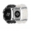 VipMarketim Ally Apple Watch 7-8 45mm 6-5-4 44mm Full Boncuk Taşlı Kordon Kayış 3-2-1 42mm-(5775)