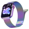 VipMarketim Ally Apple Watch 7-8 45mm 6-5-4 44mm Kayış Kordon Metal Milano Loop 3-2-1 42mm-(5775)