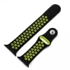 VipMarketim Ally Apple Watch 7-8 45mm 6-5-4 44mm Kayış Kordon Nike Style Soft Silikon 3-2-1 42mm-(5775)