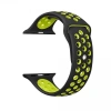 VipMarketim Ally Apple Watch 7-8 45mm 6-5-4 44mm Kayış Kordon Nike Style Soft Silikon 3-2-1 42mm-(5775)