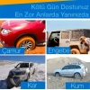 VipMarketim ALLY Araç Lastik Kar ve Çamur Paleti Tekerlek Patinaj Pedi Katlanabilir-(5775)