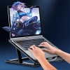 VipMarketim ALLY Ayarlanabilir Taban Çift Fanlı Tablet ve Laptop Soğutucu Stand-(5775)