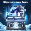 VipMarketim ALLY Ayarlanabilir Taban Çift Fanlı Tablet ve Laptop Soğutucu Stand-(5775)