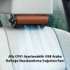 VipMarketim Ally CF01 Ayarlanabilir Araç ve Oyuncu Koltuğu için Havalandırma Soğutma Fanı - USB-(5775)