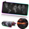 VipMarketim ALLY Dünya Desenli RGB Led Işıklı Oyuncu Mouse Pad 300*800*4MM-(5775)