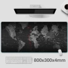 VipMarketim ALLY Dünya Desenli RGB Led Işıklı Oyuncu Mouse Pad 300*800*4MM-(5775)