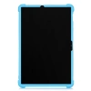 VipMarketim ALLY Galaxy Tab S8 Plus S7 Plus S7 FE T970 T975 Kılıf 12.4 inç Standlı Silikon Kılıf-(5775)