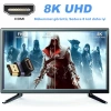 VipMarketim ALLY HDMI To HDMI 8K 2.1UHD 90 Derece Mıknatıs Başlıklı Çevirici Otg Adaptör-(5775)