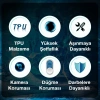 VipMarketim Ally iPhone 11 Pro 5.8inç Kılıf Kamera Korumalı Ultra İnce Şeffaf Silikon Kılıf-(5775)