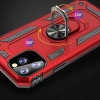 VipMarketim Ally iPhone 11 Pro Max 6.5inch Yüzüklü Kılıf Armor Shockproof Ring kılıf-(5775)