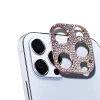 VipMarketim ALLY İPhone 12 Pro Max Kamera Koruyucu Lens Diamond Taş İşlemeli-(5775)
