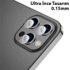 VipMarketim ALLY İPhone 13 Pro-13 Pro Max Tempered Glass Cam Kamera Koruyucu-(5775)