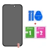 VipMarketim ALLY İPhone 14 Pro 6.1 3D Full Privacy Gizlilik Cam Ekran Koruyucu Anti-Spy-(5775)