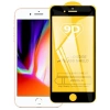 VipMarketim ALLY iPhone 8 Plus -7 Plus 9D Full Glue Tempered Cam Ekran Koruyucu-(5775)