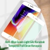 VipMarketim ALLY İPhone 8 Plus 7 Plus Anti -Blue Green Light Göz Korumalı Tempered Full Ekran Koruyucu-(5775)